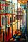 Art: Rain on Royal Street - Large Format - SOLD by Artist Diane Millsap