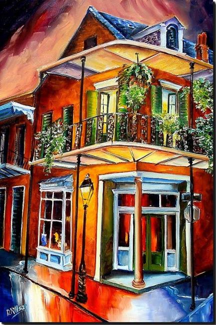 Art: Goodnight New Orleans SOLD by Artist Diane Millsap