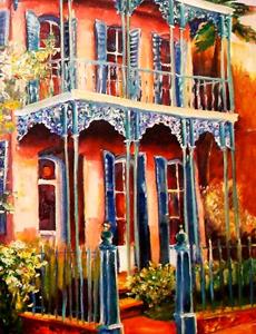 Detail Image for art In the Garden District - SOLD