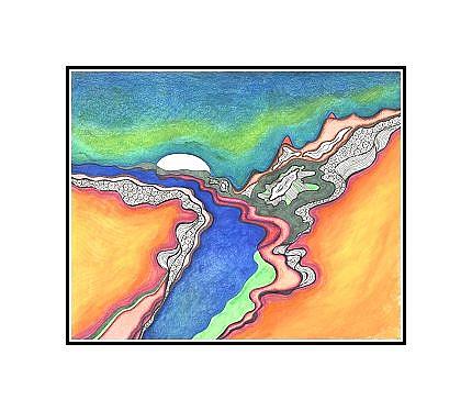 Art: Wild Lands by Artist Christine Wasankari