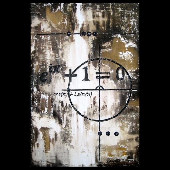 Art: Elle abstract 017 2436 Original Abstract Art Born Identity by Artist Thomas C. Fedro