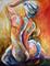 Art: After the Bath Towel Wrap by Artist Laurie Justus Pace
