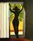 Art: Lookin' Out a Jamaican Tropical Window by Artist Lar Shackelford