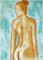 Art: Watercolor Nude by Artist Lar Shackelford