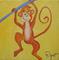 Art: Monkey Around SOLD by Artist Padgett Mason