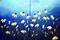 Art: WILDFLOWERS in OCEAN BREEZE by Artist LUIZA VIZOLI
