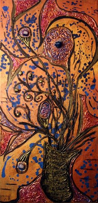 Art: EXOTIC FLOWERS by Artist LUIZA VIZOLI