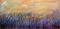 Art: SUNSET OVER LAKE by Artist LUIZA VIZOLI