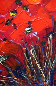 Detail Image for art WILD RED POPPIES