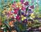 Art: Birthday Flowers  by Artist LUIZA VIZOLI