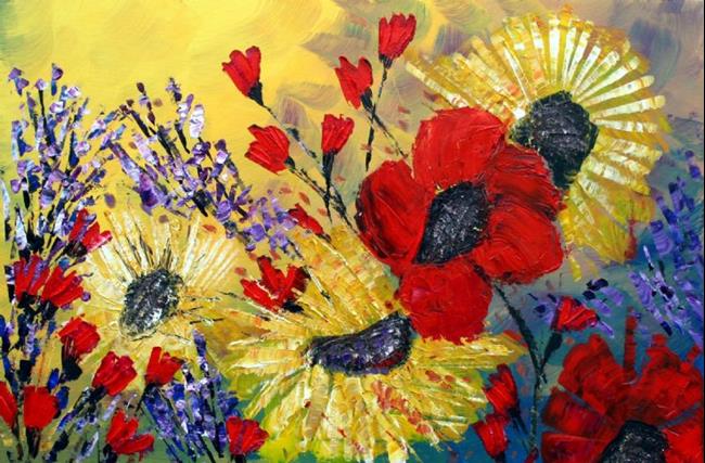 Art: REFRESHING GARDEN by Artist LUIZA VIZOLI