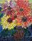 Art: AUTUMN FLOWERS by Artist LUIZA VIZOLI