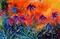 Art: SUMMER BREEZE FLOWERS  by Artist LUIZA VIZOLI