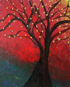 Detail Image for art TREES at SUNRISE