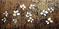 Art: FLOWERS IN COPPER SUNSET by Artist LUIZA VIZOLI
