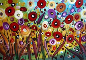 Detail Image for art Fantasy Poppies