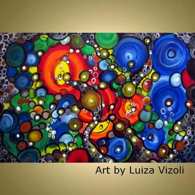 Art: LIGHTS and STARS by Artist LUIZA VIZOLI