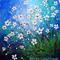 Art: DAISY MEADOW by Artist LUIZA VIZOLI