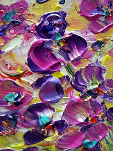 Detail Image for art FUCHSIA PANSIES