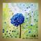 Art: SPRING Hydrangea by Artist LUIZA VIZOLI