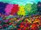 Art: COLORFUL TREES by Artist LUIZA VIZOLI