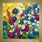 Art: Colorful Summer Flowers by Artist LUIZA VIZOLI