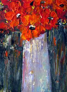 Detail Image for art RED BOUQUET