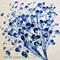 Art: BLUE FLOWERS BOUQUET by Artist LUIZA VIZOLI