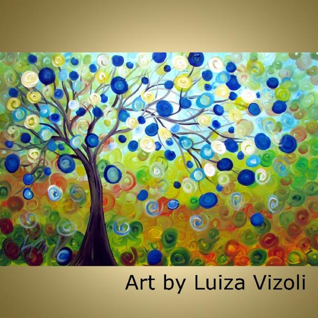 Art: DREAMING TREE by Artist LUIZA VIZOLI