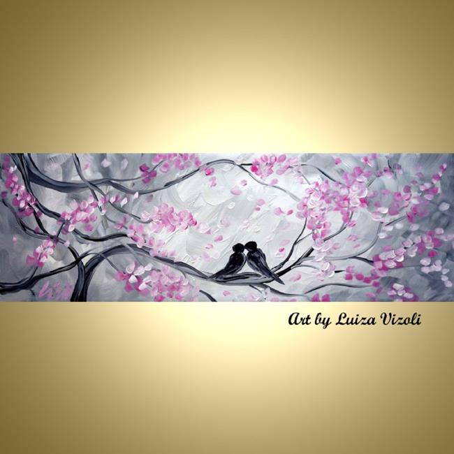 Art: THE KISS by Artist LUIZA VIZOLI