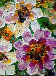 Detail Image for art COLORFUL DAISY FLOWERS