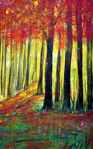 Detail Image for art RED FOREST