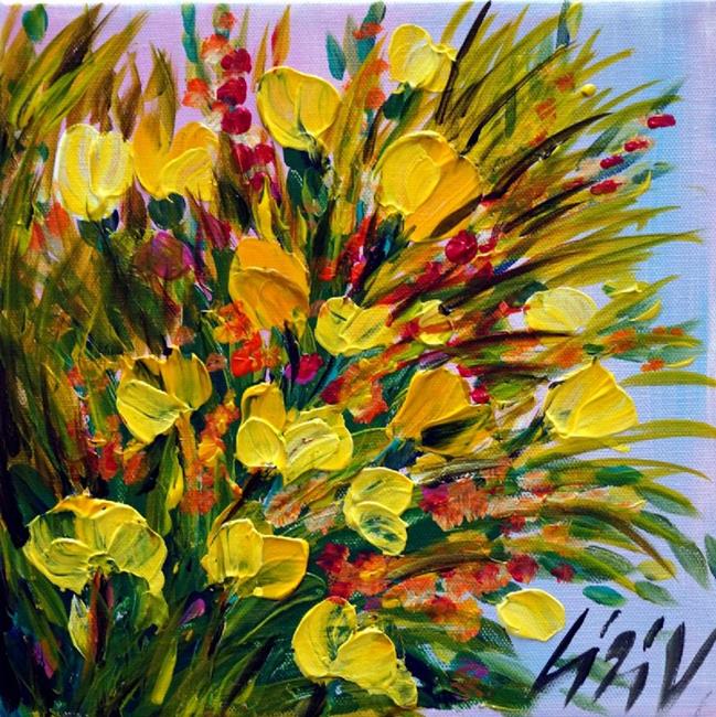 Art: SPRING BOUQUET by Artist LUIZA VIZOLI