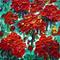 Art: Geranium Floral by Artist LUIZA VIZOLI