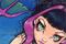 Art: Tiny Pink Tailed Mermaid OSWOA  by Artist Jasmine Ann Becket-Griffith