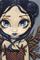 Art: Steel Blue Eyes OSWOA by Artist Jasmine Ann Becket-Griffith
