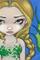 Art: Blonde Braided Mermaid  OSWOA  by Artist Jasmine Ann Becket-Griffith