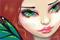 Art: Radiant Red Fairy OSWOA  by Artist Jasmine Ann Becket-Griffith