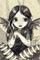 Art: Lost...but Not Worried Drawing OSWOA   by Artist Jasmine Ann Becket-Griffith
