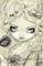Art: Marie Masquerade Drawing  OSWOA  by Artist Jasmine Ann Becket-Griffith