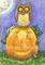 Art: WHOOO FINDS THE BEST PUMPKINS? by Artist Susan Brack