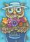 Art: BIRDS OF A FEATHER GARDEN TOGETHER by Artist Susan Brack
