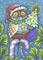 Art: WHOOO'S READY FOR CHRISTMAS? by Artist Susan Brack