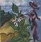 Art: Lady nicotiana by Artist Caroline Lassovszky Baker