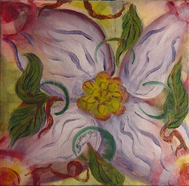 Art: Dogwood by Artist Caroline Lassovszky Baker