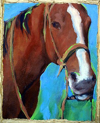 Art: On the Ranch by Artist Deborah Sprague