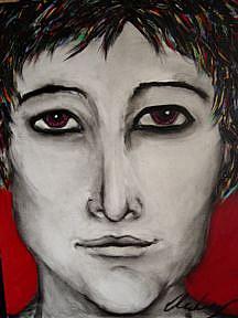 Art: Mischievous Amanda Hone by Artist Kelli Ann Dubay