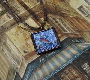 Detail Image for art Reflected Back - Original Dana Marie Wearable Art