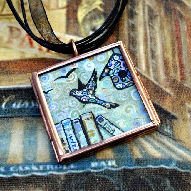 Art: A Time to Learn - Original Wearable Art ~ SOLD by Artist Dana Marie