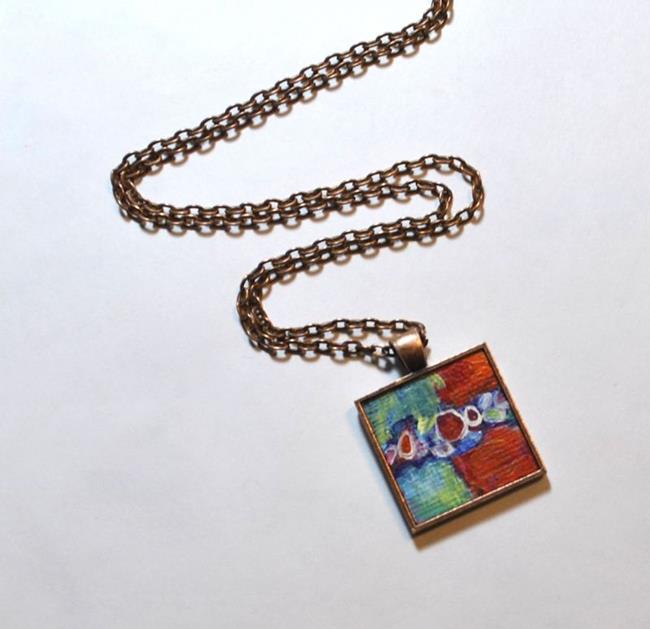 Art: Vibrant Abstract ~ Dana Marie Wearable Art - Sold by Artist Dana Marie